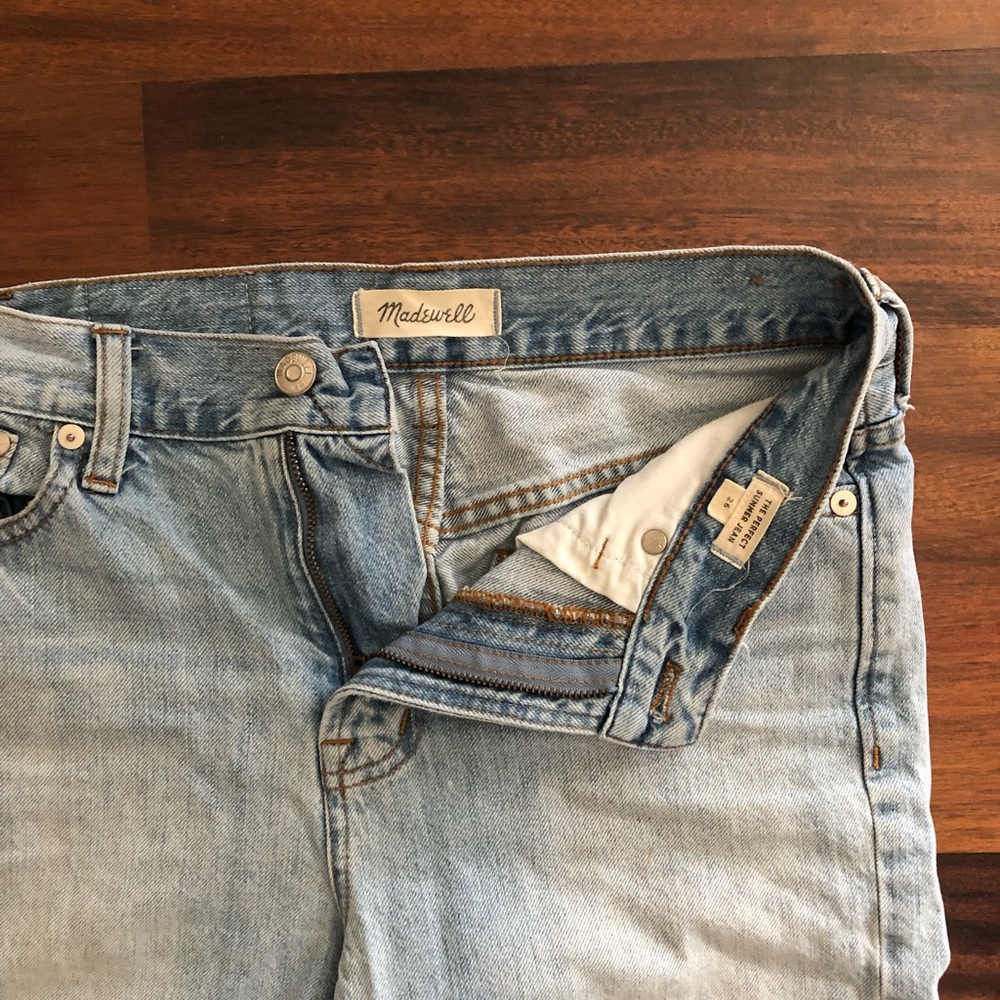 Madewell the perfect summer jean sz 26